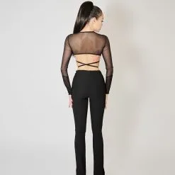 E.L.F. Zhou London Top Cache-cœur En Résille - Obsidian 11 E.L.F. Zhou London Top Cache-cœur En Résille - Obsidian -Lingerie Soldes top resille obsidian meh top 1