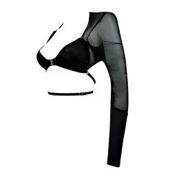 E.L.F. Zhou London Top Cache-cœur En Résille - Obsidian 9 E.L.F. Zhou London Top Cache-cœur En Résille - Obsidian -Lingerie Soldes top resille obsidian meh top 3