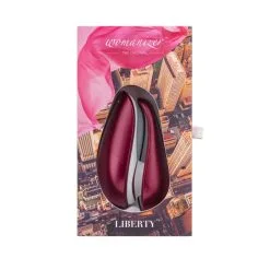 Womanizer Liberty - Rouge -Lingerie Soldes wmz liberty red packaging png 8