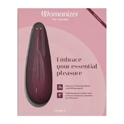 Womanizer Classic 2 - Bordeaux -Lingerie Soldes womanizer classic 2 bordeaux 6