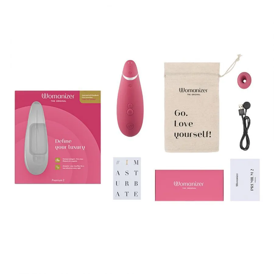 Womanizer Premium 2 - Raspberry 7 Womanizer Premium 2 - Raspberry – Image 5