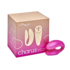 We-Vibe Vibromasseur Télécommandé Pour Couple Chorus - Rose -Lingerie Soldes wvi chorus pink packaging jpg 7 1