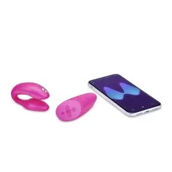 We-Vibe Vibromasseur Télécommandé Pour Couple Chorus - Rose -Lingerie Soldes wvi chorus pink product picture jpg 102 1