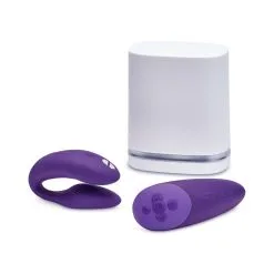 We-Vibe Vibromasseur Télécommandé Pour Couple Chorus - Violet -Lingerie Soldes wvi chorus purple product picture jpg 87