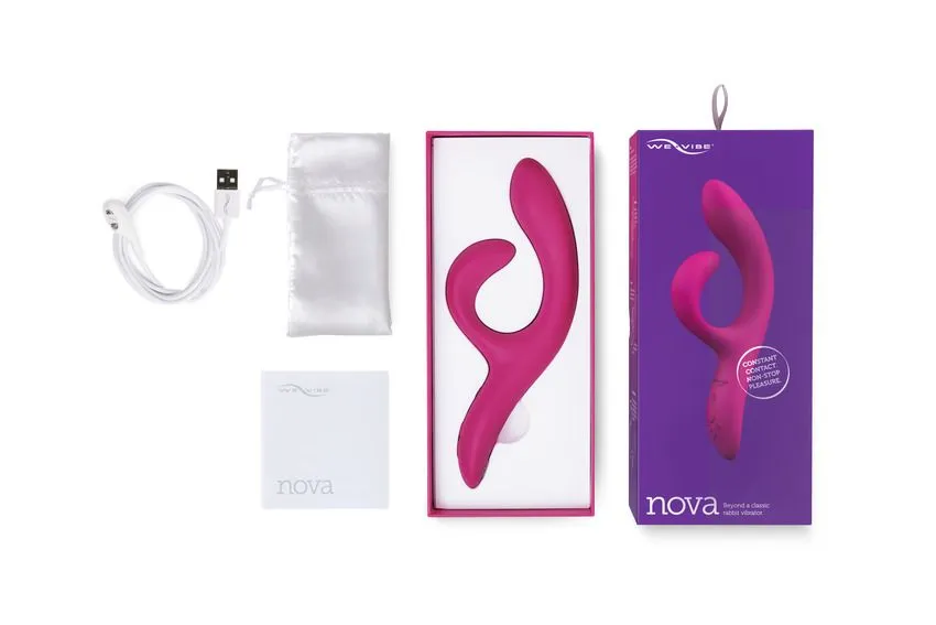 We-Vibe Vibromasseur Rabbit Contact Permanent - Nova 2 Fuschia 10 We-Vibe Vibromasseur Rabbit Contact Permanent - Nova 2 Fuschia – Image 8