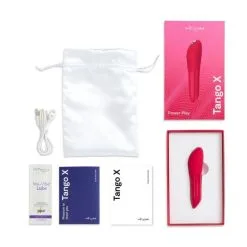 We-Vibe Galet Vibrant Tango X - Rouge Cerise -Lingerie Soldes wvi tangox red pdp 06