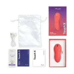 We-Vibe Galet Vibrant Touch X - Corail -Lingerie Soldes wvi touchx dalia pdp 06